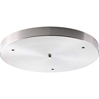 Progress Lighting P8403-09 Traditional/Casual Canopy Accessory, Brushed Nickel