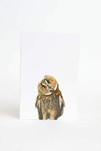 Load image into Gallery viewer, Cute Animal Note Cards - Set of 24 Blank Cards With Envelopes, All Occasion Greeting Cards, Stationary Set, Thank You Cards - 3 of each Fun Notecard Included
