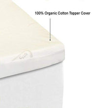 Load image into Gallery viewer, OrganicTextiles Organic Latex Topper Full Size 2&quot; Inch Medium Firm [GOLS Certified]
