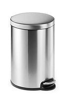 Durable 20 Litre Stainless Steel Pedal Bin