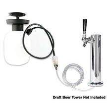 Load image into Gallery viewer, Kegco Deluxe Hand Pump Pressurized Keg Beer Cleaning Kit PCK with 32 Ounce National Chemicals Beer Line Cleaner
