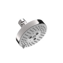 Load image into Gallery viewer, hansgrohe Raindance S 4-inch Showerhead Easy Install Modern 3-Spray RainAir, BalanceAir, Whirl Air Infusion with Airpower with QuickClean in Chrome, 04340000
