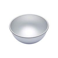 MasterClass 20cm Hemisphere Cake Tin, Silver Anodised Aluminium, 8 Inch