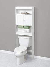 Load image into Gallery viewer, Zenna Home Cottage Over-The-Toilet Bathroom Spacesaver, 3 Shelf, White

