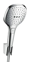 Load image into Gallery viewer, hansgrohe shower Set Raindance Select E 120 PorterS chrome with 1600mm Handheld Shower Hose

