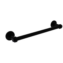 Load image into Gallery viewer, Allied Brass 2051G/30-BKM Continental Collection 30 Inch Groovy Detail Towel Bar, 30-Inch, Matte Black
