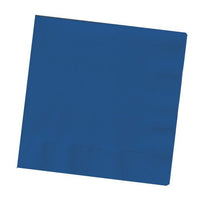 Creative Converting Touch of Color 200 Count 2-Ply Paper Beverage Napkins, Navy Blue , 5