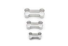 Load image into Gallery viewer, Fox Run 3683 Dog Bone Cookie Cutter Set, Stainless Steel, 3-Piece
