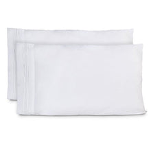 Load image into Gallery viewer, Cosy House Collection Pillowcases Standard Size - White Luxury Pillow Case Set of 2 - Fits Queen Size Pillows - Premium Super Soft Hotel Quality - Cool &amp; Wrinkle Free - Hypoallergenic
