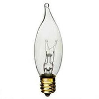 DISTRIBUTED BY BAE (10pack) 7W Low Voltage 12V 7-WATT Landscape E12 Base Light Bulb Clear