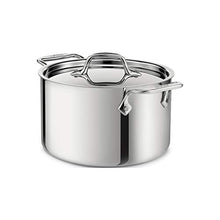 Load image into Gallery viewer, All-Clad 4303 Stainless Steel Tri-Ply Bonded Dishwasher Safe Casserole with Lid Cookware, 3-Quart, Silver
