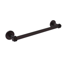 Allied Brass 2051D/36-ABZ Continental Collection 36 Inch Dotted Detail Towel Bar, 36-Inch, Antique Bronze