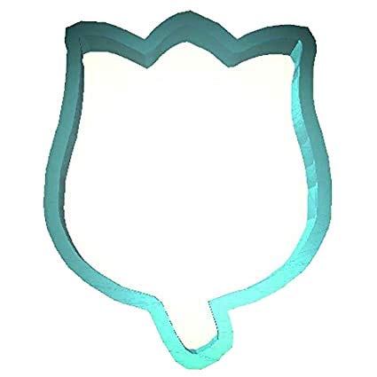 Tulip Bulb Cookie Cutter 3.5 Inch - Hand Made in the USA