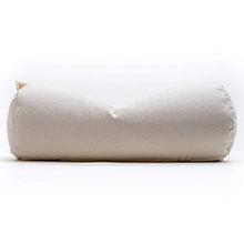 Load image into Gallery viewer, Sachi Organics Buckwheat Cylinder Neck Pillow
