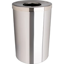 Load image into Gallery viewer, Genuine Joe 30 Gallon Stainless Steel Trash Receptacle
