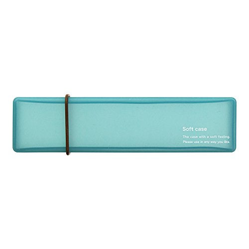 Midori Soft Silicone Pen Case, Sky Blue (41778006), 5.000