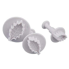 Load image into Gallery viewer, Patisse Leaf Plunger Cookie Cutter Set
