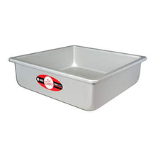 Load image into Gallery viewer, Fat Daddio&#39;s PSQ-993 Square Cake Pan, 9 x 3 Inch, Silver
