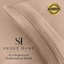 Load image into Gallery viewer, 1500 Supreme Collection Bed Sheets Set - Luxury Hotel Style 4 Piece Extra Soft Sheet Set - Deep Pocket Wrinkle Free Hypoallergenic Bedding - Over 40+ Colors - King, Taupe
