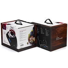 Load image into Gallery viewer, HUMBEE Chef My Sommelier Electric Wine Aerating Decanter, Black -
