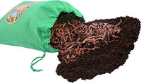 Uncle Jim's Worm Farm European Nightcrawlers Composting and Fishing Worms 2 Lb Pack