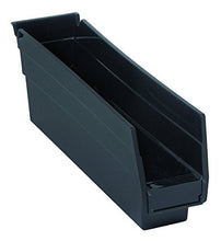 Load image into Gallery viewer, Quantum QSB100BK Economy Shelf Bin, 11-5/8&quot; Length x 2.75&quot; Width x 4&quot; Height, Black, Pack of 36
