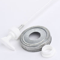 Factory Direct Craft Create Your Own Vintage Soap Pump Kits with Galvanized Lid- 2 Sets