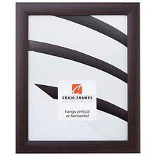 Load image into Gallery viewer, Craig Frames 23247778 24 By 24 Inch Picture Frame, Smooth Wrap Finish, 1 Inch Wide, Brazilian Walnut
