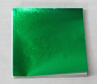 Candy Molds N More 6 x 6 inch Emerald Green Confectionery Foil Wrappers, 500 Sheets