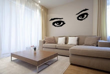 Load image into Gallery viewer, Amazing Huge Eyes - Vinyl Wall Sticker (X-Large: 60cm x 240cm / 24&quot; x 95&quot;)
