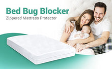 Load image into Gallery viewer, Ultimate Bed Bug Blocker Zippered Mattress Protector (Queen)

