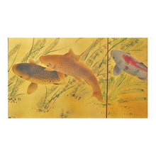 Load image into Gallery viewer, Oriental Furniture 36&quot; Gold Leaf Seven Lucky Fish
