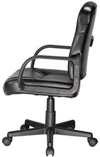 Load image into Gallery viewer, Relaxzen Comfort Products Leather Task Chair with Stress-Reducing Massage, Black, one Size (60-6814)
