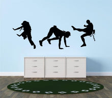Load image into Gallery viewer, Decals - Rope Climbers Bedroom Bathroom Living Room Picture Art Mural - Size 24 Inches X 48 Inches - Vinyl Wall Sticker - 22 Colors Available
