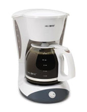Load image into Gallery viewer, Mr. Coffee DW12 12-Cup Switch Coffeemaker, White
