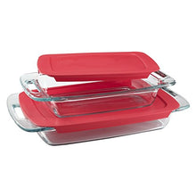 Load image into Gallery viewer, Easy Grab 4 Piece Bakeware Set Color: Red
