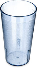 Load image into Gallery viewer, Carlisle 521254 BPA Free Stackable Shatter-Resistant Plastic Tumbler, 12 oz., Blue (Pack of 72)
