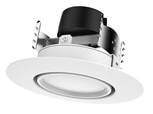 Load image into Gallery viewer, (8-Pack) Satco S9466 9WLED/DIR/4/90&#39;/27K/120V 4&quot; - 45W Equal - Gimbal Dimmable LED Recessed 90 Directional Downlight Retrofit (2700K)
