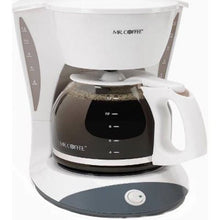 Load image into Gallery viewer, Mr. Coffee DW12 12-Cup Switch Coffeemaker, White
