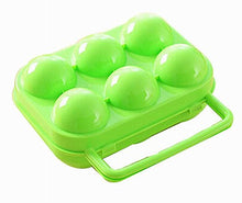 Load image into Gallery viewer, Portable Plastic Eggs Cartons Outdoor Eggs Storage Boxes Eggs Tray
