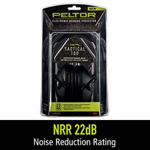 Load image into Gallery viewer, Peltor Sport Tactical 100 Electronic Hearing Protector, Ear Protection, NRR 22 dB, Ideal for the Range, Shooting and Hunting, TAC100-OTH
