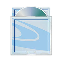 Univenture Poly Archival CD/DVD Sleeve with Safety-Sleeve - Box of 500