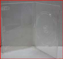 Load image into Gallery viewer, 18 Pk 14mm CD DVD Storage Single Case Super Clear Machinable 1 Disc Premium Holder Box Standard Size
