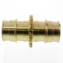 Load image into Gallery viewer, Uponor Wirsbo LF4547575 ProPEX LF Brass Coupling, 3/4&quot; PEX x 3/4&quot; PEX
