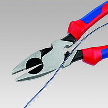 Load image into Gallery viewer, Knipex 09 12 240 SBA 9.5-Inch Ultra-High Leverage Lineman&#39;s Pliers with Fish Tape Puller and Crimper
