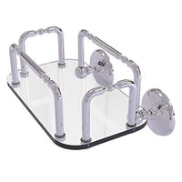 Allied Brass GT-2-MC-PC Monte Carlo Wall Mounted Guest Towel Holder, Polished Chrome
