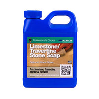 Miracle Sealants LTSS6QT Limestone & Travertine Stone Soap Cleaners, Quart