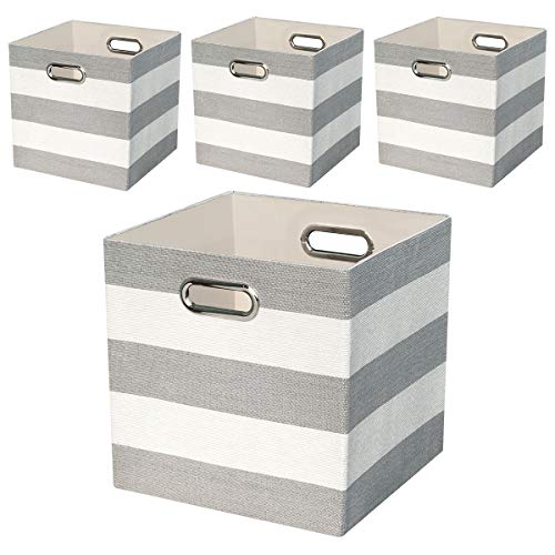 Storage Bins Storage Cubes,11ãƒâ—11 Collapsible Storage Boxes Containers Organizer Baskets For Nurse