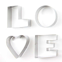 1 Piece Biscuit Cookie Cutter Love Jelly Pastry Craft Fondant Molds