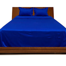 Load image into Gallery viewer, Dreamz Bedding- 450-Thread-Count Egyptian Cotton Bed Sheet Set 26 Inch Extra Deep Pocket Full Bed Size/Double Bed Size, Egyptian Blue/Royal Blue Solid 450TC 100% Cotton Sheet Set
